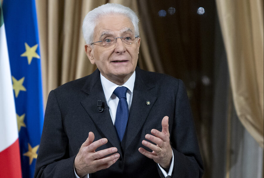il presidente Mattarella