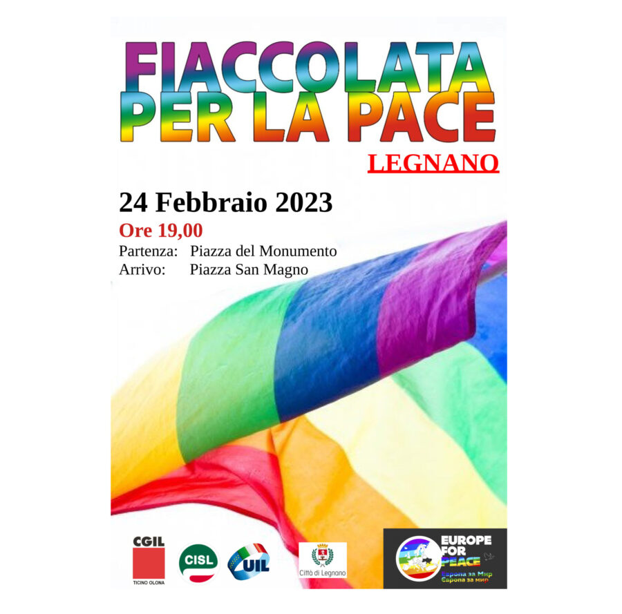 Fiaccolata per la pace
