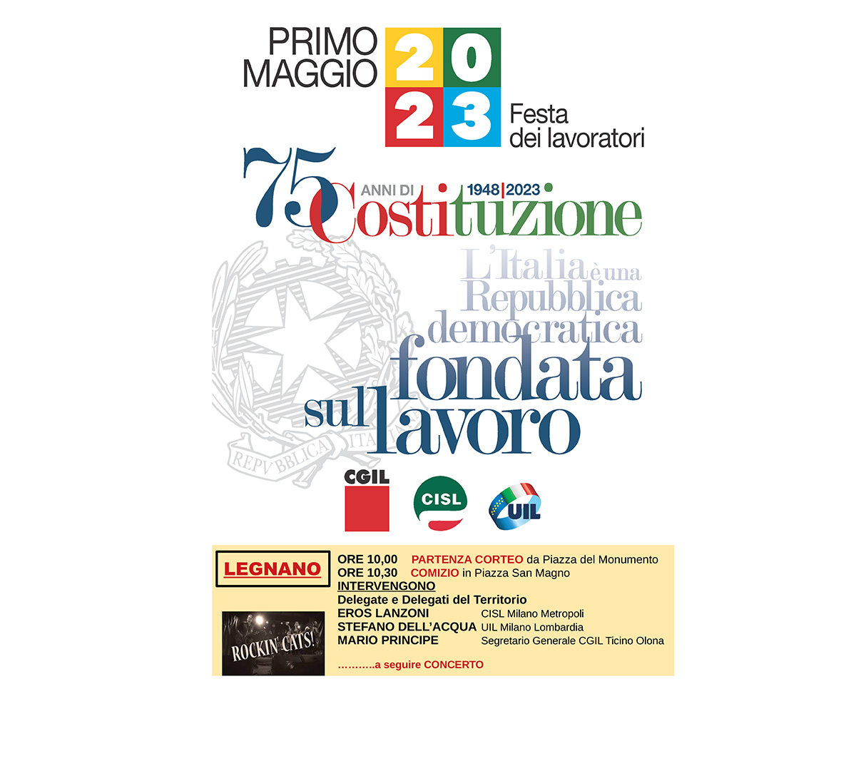 Primo maggio Legnano