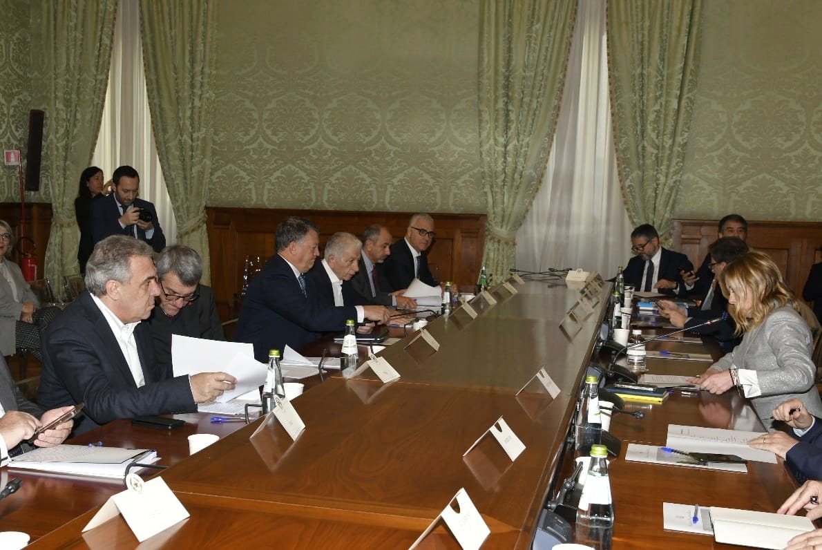 incontro sindacati e governo